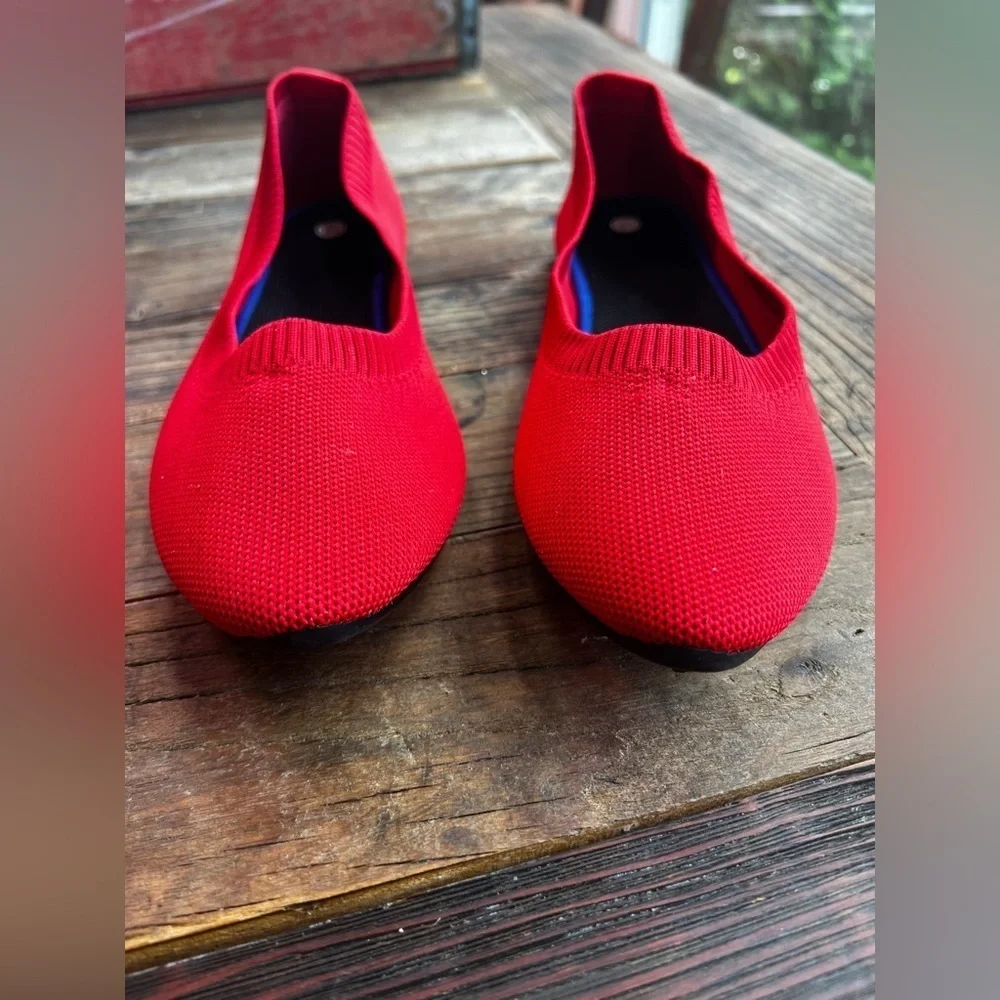 Red women’s Espedrilles sz 9.5